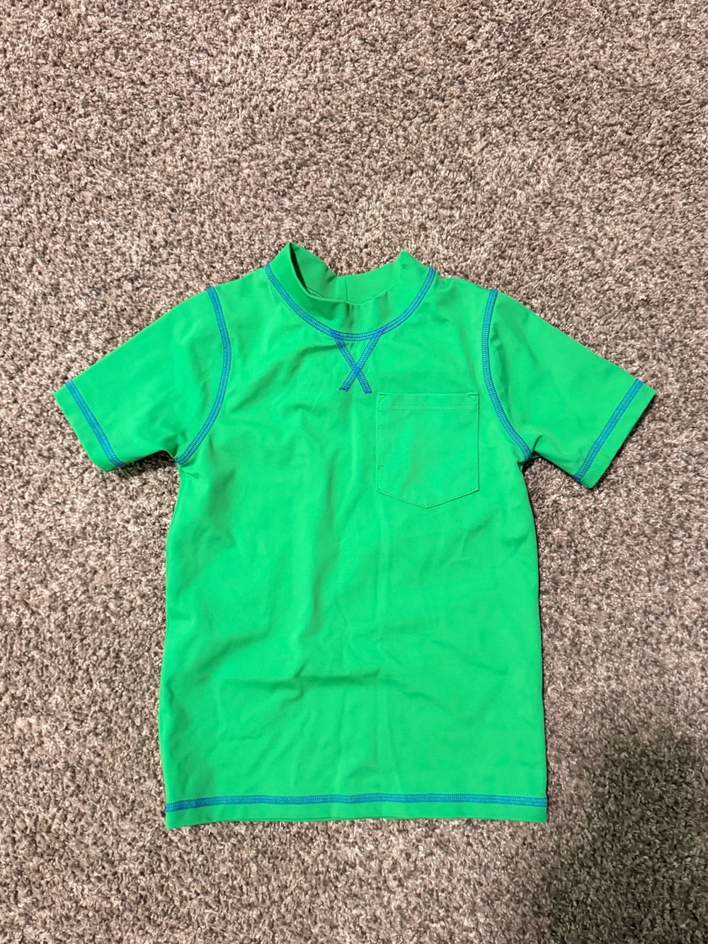 Like new Mini Boden Green Short-Sleeve Rashguard